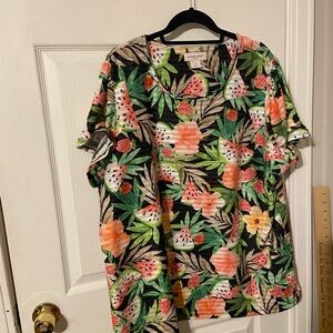Allison Daley Watermelon Print Top